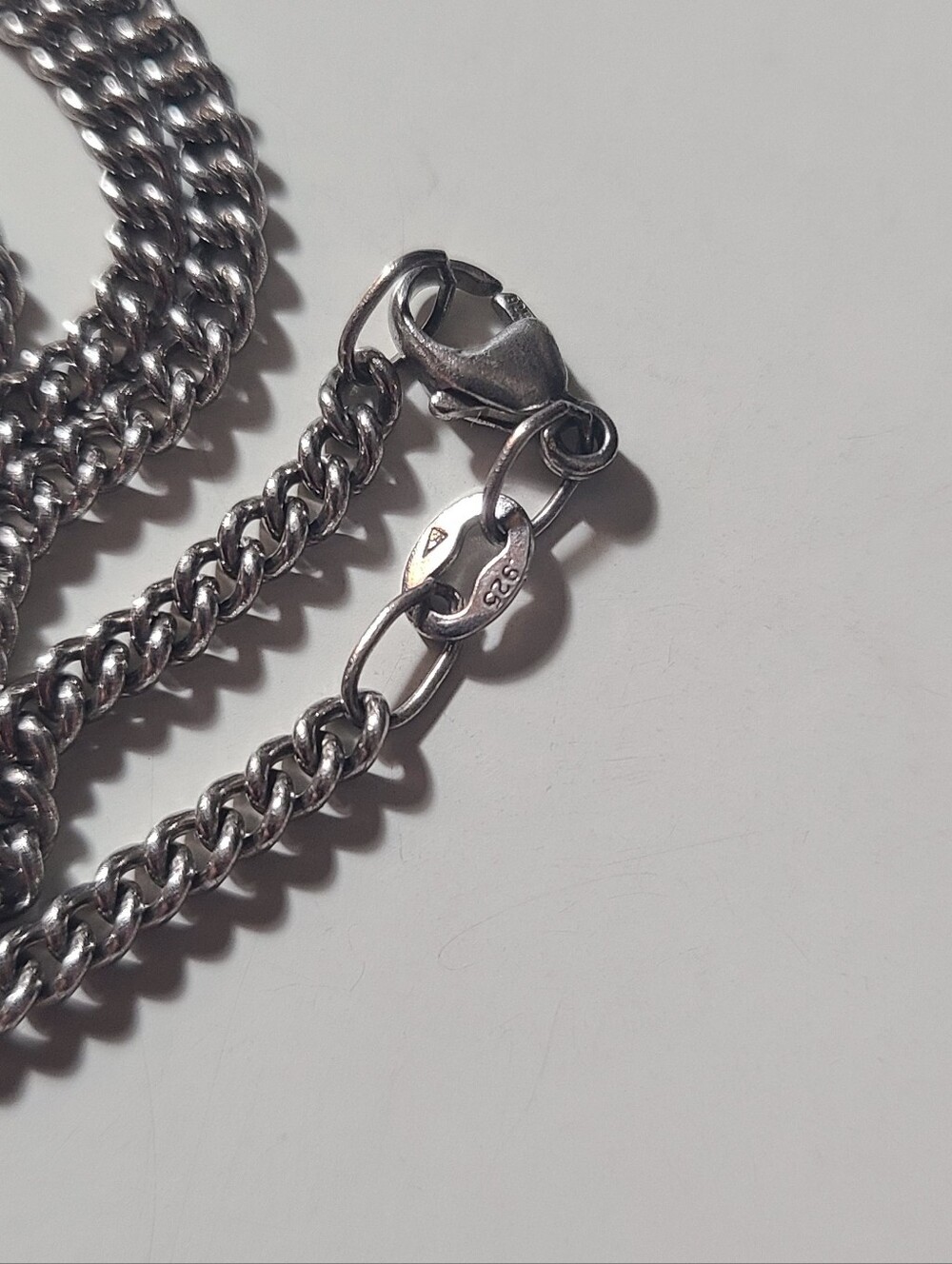 James Avery Medium Curb Chain Sterling Silver 20 Inches - Picture 2 of 6